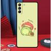 Милый Чехол-Лягушка для Телефона Samsung Galaxy S24 Ultra S9 S10 S20 FE S21 S22 S23 Plus S25 Ultra Задняя Крышка