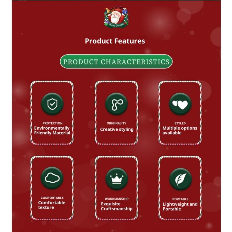 Подвеска для сумки Мультяшная Рождественская бирка Подвеска Рождественская елка Рождество Санта Клаус Брелок Креативный Рождественский венок Олень Брелок для ключей Девочки