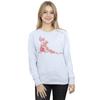Disney Womens/Ladies Winnie The Pooh Piglet Chain Of Hearts Sweatshirt