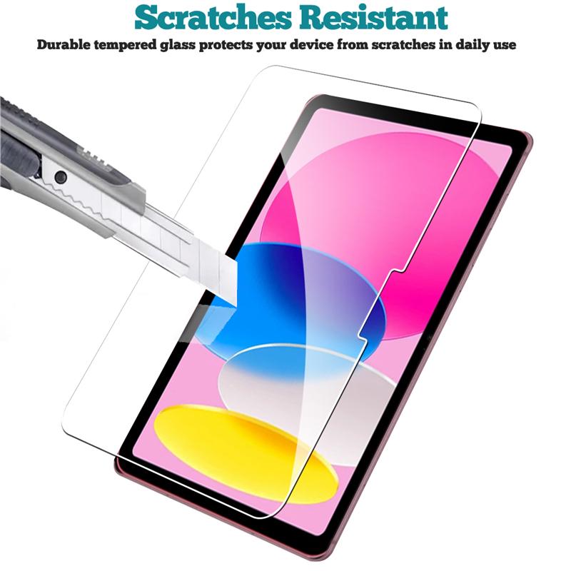 Протектор экрана из закаленного стекла для iPad A16 11-го поколения 10-го 9-го 8-го 7-го 6-го 5-го 10.2 9.7 Пленка, легкая установка
