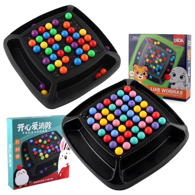 Утолщенный радужный шар Happy Children's Early Education Интерактивная настольная игра для родителей и детей