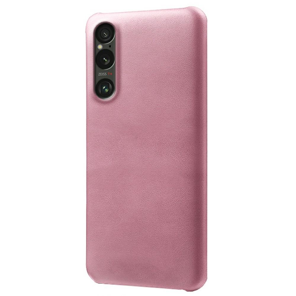 For Sony Xperia 1 VII Case Calf Texture PU Leather Hard PC Protective Phone Cover