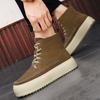 Fashion Men Winter Snow Boots For Leather Sneakers Super Warm Men's Boots Outdoor Male Hiking Boots High Top Male Work Shoes