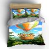 Hot air balloon scene. Bedding sets Duvet cover sets Duvet covers Pillowcases(1 * Duvet Cover 2 * Pillowcases without duvet insert)