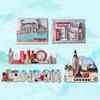 3D London Fridge Magnet - Creative Travel Souvenir from the UK