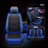 5 Seat Car Seat Cover PU Leather Full Set Cushion Cover 5D Universal SUV Truck Automobile Seat Cover