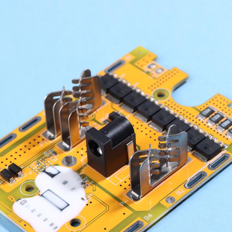 Для платы защиты Mak 18650 21V, большая плата на 5 ячеек, 8 транзисторов Mosfet, 3 сплава, с контролем температуры, медная фурнитура