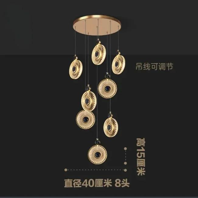 Nordic Home Decor Подвесной светильник для столовой Освещение в помещении Хрустальный светильник Подвесной светильник Люстра Лампы для гостиной