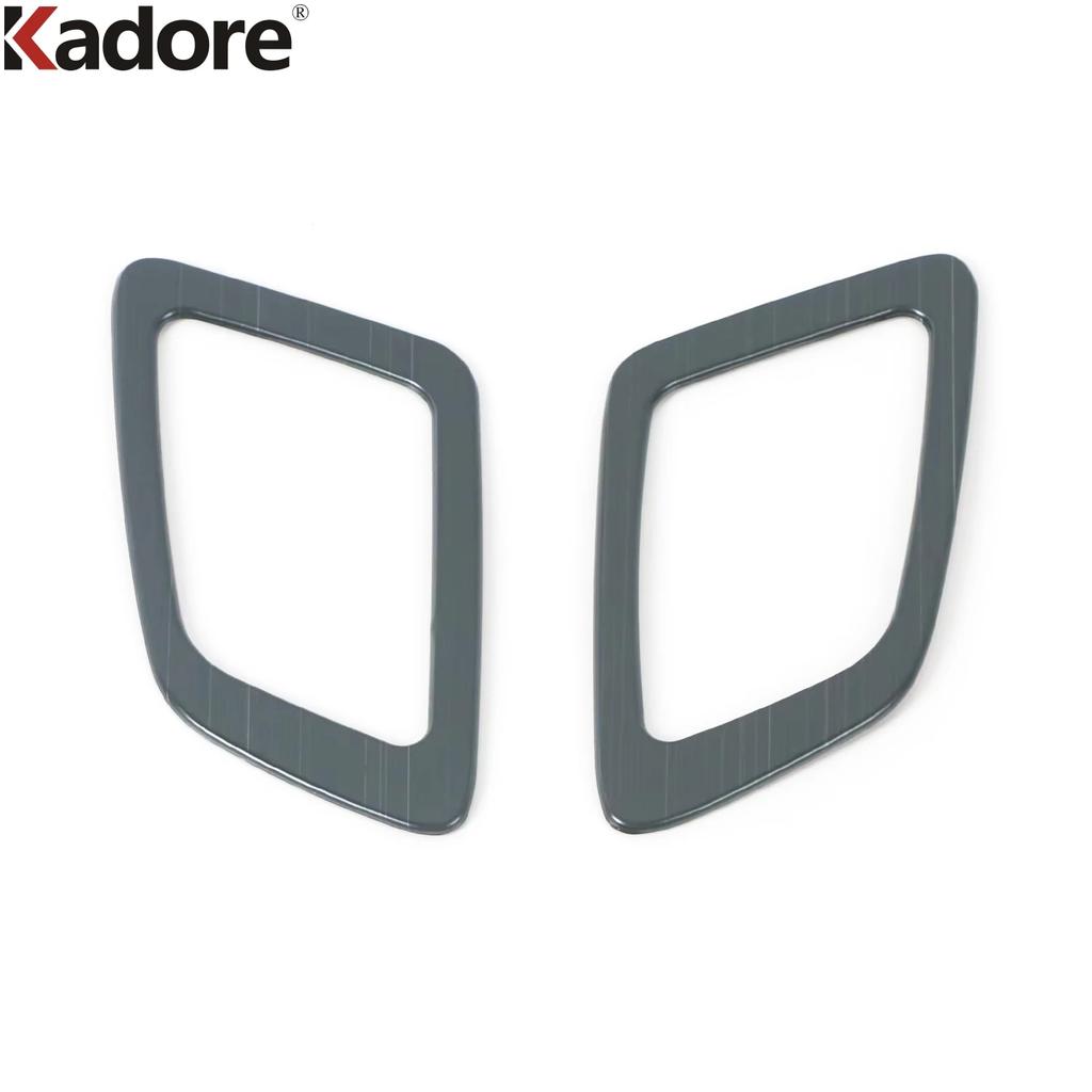 Car Front Upper Air Condition Vent Outlet Cover Trim For Honda CRV CR-V 2024 Carbon Fiber Interior Mouldings Accessories