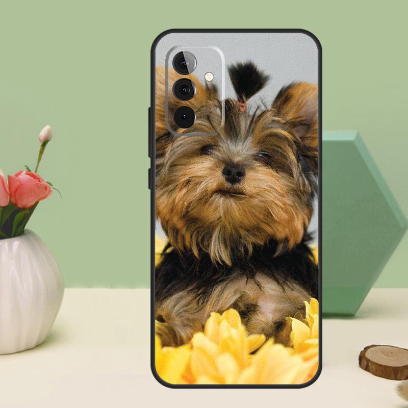 Мини-йоркширский терьер для Samsung Galaxy A36 A56 A54 A34 A14 A06 A16 A26 A12 A32 A52 A13 A33 A53 A15 A35 A55 Чехол