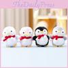 Plush Penguin Scarf Toy Keychain Bag Pendant Doll Decorations Gifts Cartoon