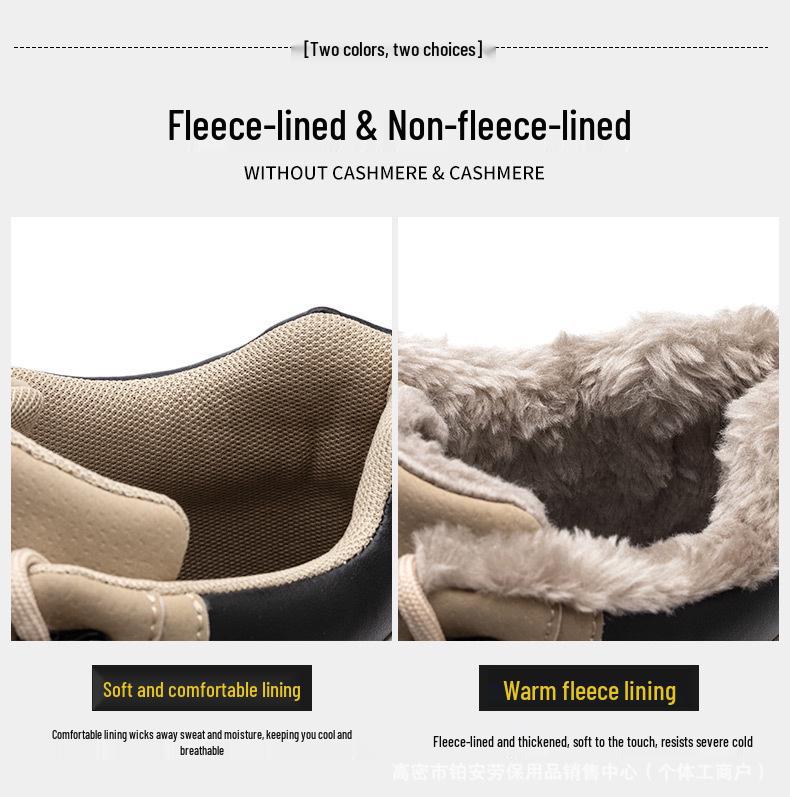 Universal Steel Toe Safety Shoes - Anti-Smash, Anti-Puncture, Wear-Resistant, Soft Sole, Comfortable for All Seasons