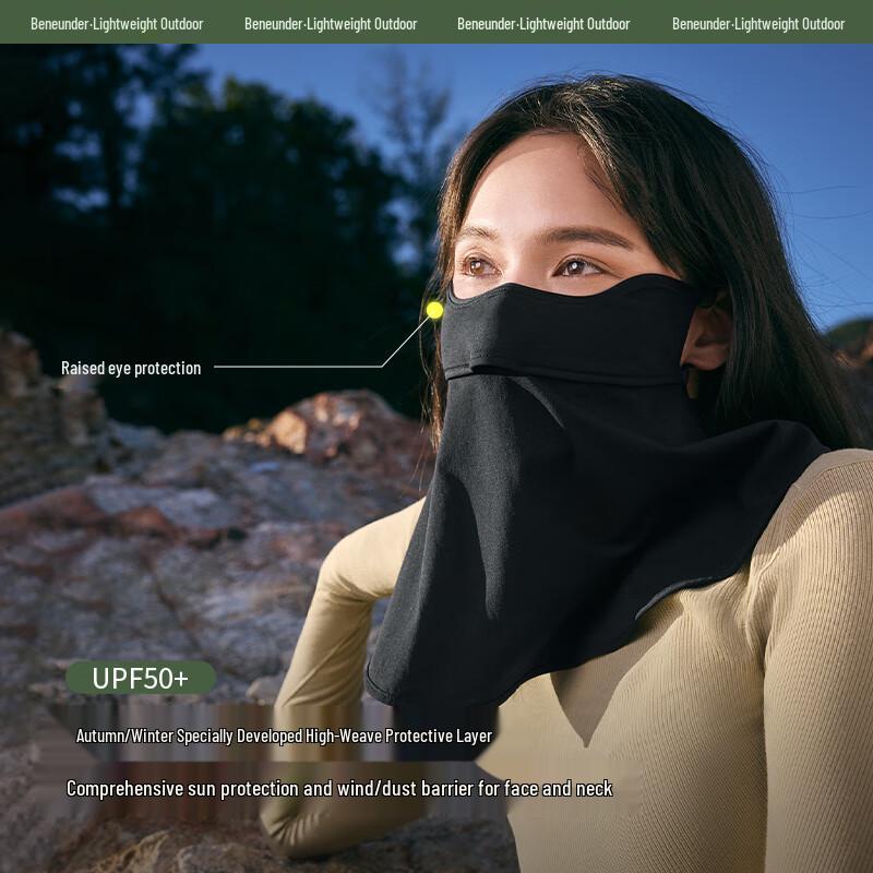 Beneunder Women's Windproof Neck & Face Protection Mask