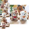 Pp Teddy Bear Cotton Plush Keychain Backpack Decor Stuffed Toy Gift Kids For