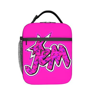 Jem and the Holograms Изолированная сумка-ланчбокс для мужчин и женщин, сумка для еды, портативный холодильник, термо-ланч-бокс для работы
