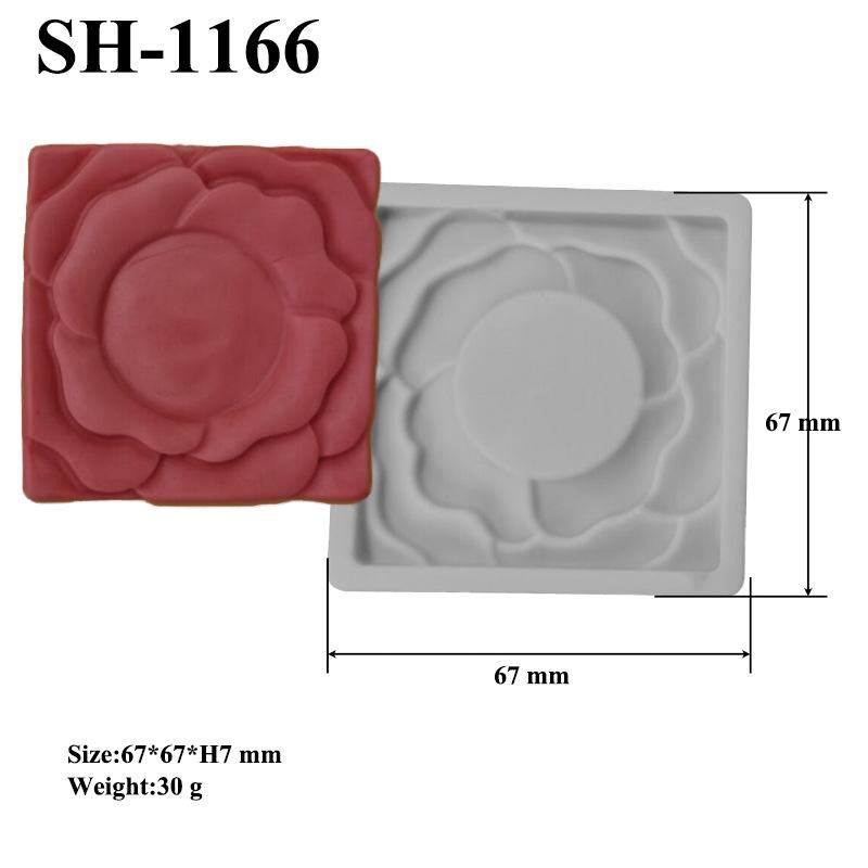 Круглая силиконовая форма «Луна» для помадки, лунных пряников, шоколада и глины