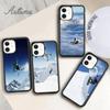 Чехол для телефона с изображением лыж, сноуборда, лыж для iPhone 11 12 13 14 Pro Max mini XR XS SE 2020 6S 7 8 Plus Samsung Galaxy S21 S22