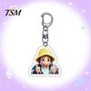 Character Keychain Witch Hunter Acrylic Anime Pendant Holder Exquisite Vivid Expression Bag Accessory