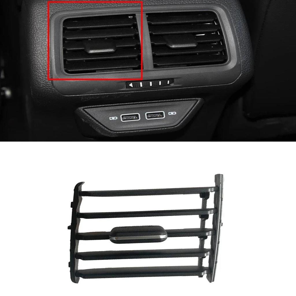 For VW Golf 7 7.5 GTI R Line 2013-2020 1 2PCS New Rear Seat Armrest AC Air Vent Grill Tab Folding Clip Trim