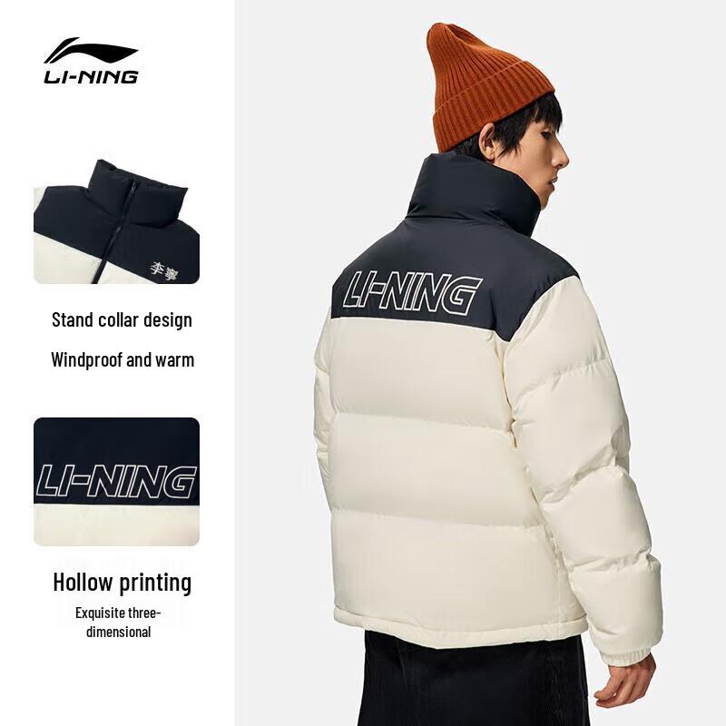 Li-Ning Unisex Stand-Collar Thickened Puffer Jacket