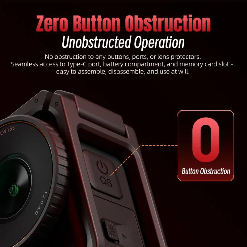 Клетка для DJI Osmo Action 6 Горизонтальная и Вертикальная Быстросъемная Защитная Рамка Аксессуары для Камеры