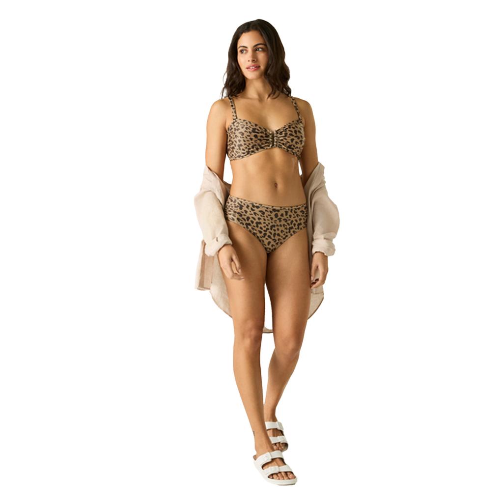 Regatta Womens/Ladies Aceana III Leopard Print Bikini Top