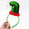 Reversible Christmas Sequin Headband - Double-Sided, Cute & Festive Holiday Headwear