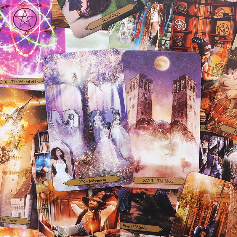 Barbara Moore Wizards Tarot Board Game Divination Prediction Multiplayer Game