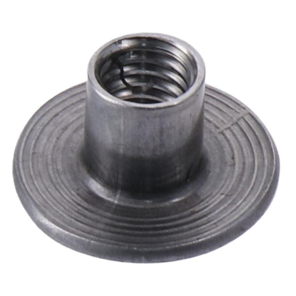 30Pcs Round Base Tee Nut M6 M8 Mounting Hardware Fastener for Furniture Sheet Metal Woodworking