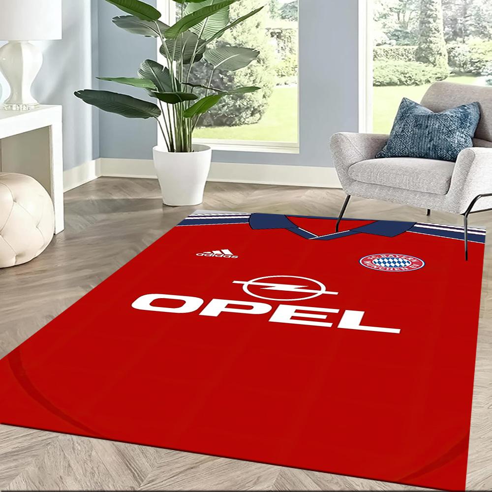 Bayern Munich Area Rug Perfect for Balcony Bedrooms Decorate room Study room Antislip Carpet Anime Office Decor Wedding Party Gift