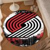 Trail Blazers Logo Round mat, Anti-slip Circle Carpet Chair rug For livingroom,Bedroom, doormat home decor Gift Christmas Gifts
