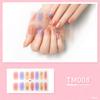 Отбеливающая трехмерная наклейка на ногти полная наклейка водонепроницаемая наклейка для ногтей передовое чувство простой ветер лак для ногтей клей
