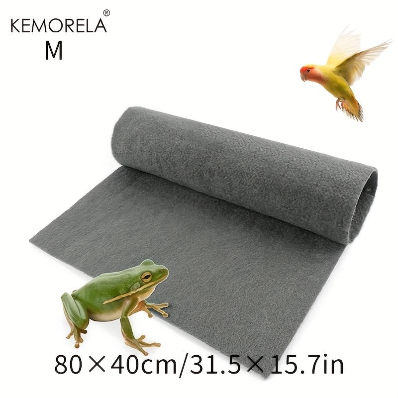KEMORELA Коврик для рептилий Мягкий коврик-подстилка для аквариума, ящерицы, черепахи, змеи, бородатой ящерицы - Впитывающий влагу Уход за питомцем