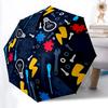 1pc Light Bulb Open/Close Folding Umbrella, All- Portable Umbrella for & Men, Stylish Accessory (Holiday Gift) 8-Rib Yy251213163