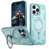 For IPhone 16 Pro Phone Case Magnetic Suction Rotating Magsafe Bracket Anti Drop for Apple 15 Protective Case