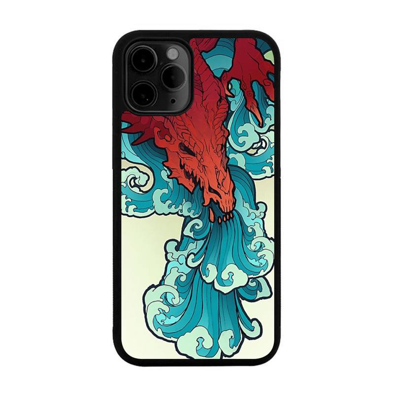 Прохладный чехол для телефона с изображением дракона для Iphone 13 12 Mini 11 Pro Max 7 8 Plus X Xs Max XR ПК Жесткий силиконовый чехол