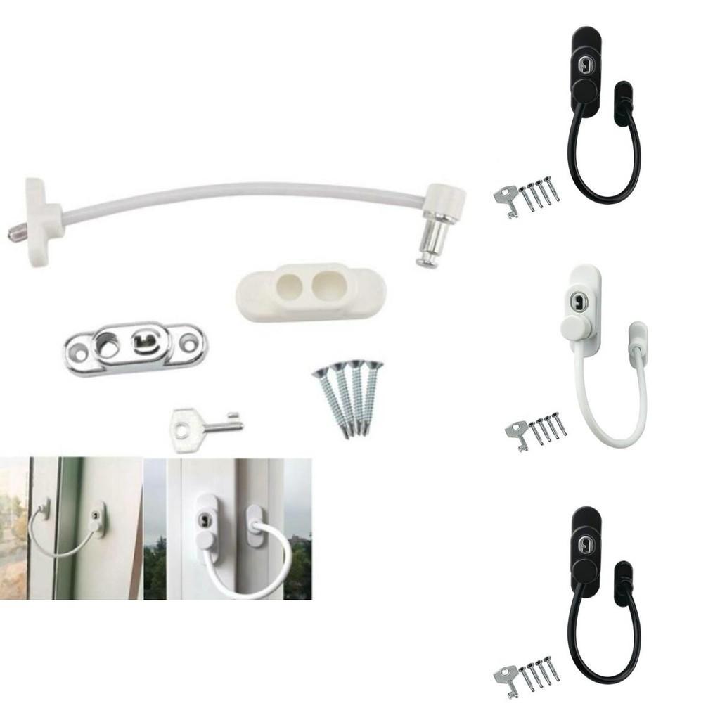 Key-operated Window Door Restrictor Cable For Firm Security