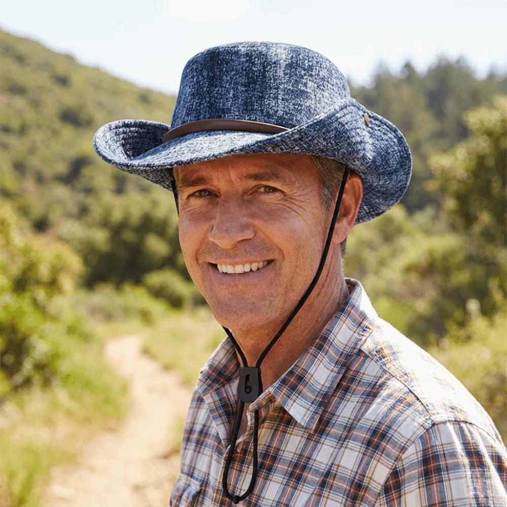 Big Eaved Bucket Hat Washed Denim Sun Cap Casual Travel Hats Four Seasons