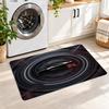 Flannel Kitchen Mat Nissan GT-R Soft Area Rug Non Slip Floor Carpet Home Decoration