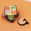 1:12 Doll House Accessories Shooting Set, Scene Model Miniature Food Play, Mini Simulation Pizza Ornament Toy