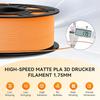 JAYO PLA Classic 1.75mm 3D Filament High Speed Matte PLA Filament For FDM 3D Printers 600mm/s High Speed Printing Materials
