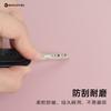 EXCO Cloud Leather Mouse Pad, Small Cute Waterproof Leather Desk Mat, Small Mouse Pad, Computer Office Mat, Portable, Pink for Women, 0504