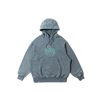 Li Ning Badfive Series Loose Sports Hoodie Unisex hoodies Lime-Blue AWDRD23-3