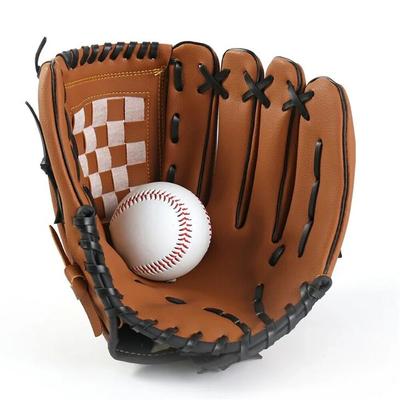 Спорт на открытом воздухе Бейсбольные перчатки Catcher Бейсбольные софтбольные тренировочные перчатки