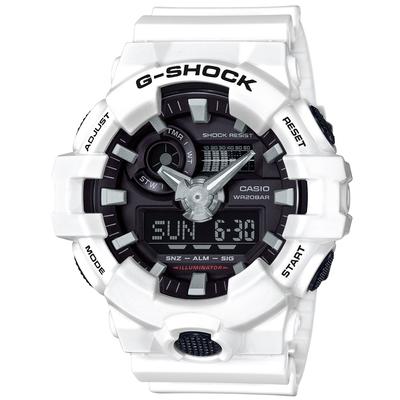 Мужские часы G-Shock GA-700-7AJF White — официальная японская модель