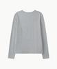 Leondi Rib Slim Long Sleeve - Серый