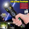 Rechargeable Led Flashlight Handheld Flashlight With 5 Modes Waterproof Flashlight Camping Electric Display High-power LED Flashlight