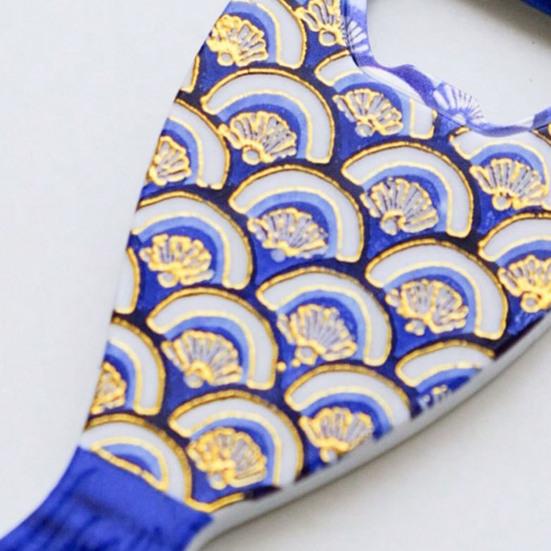 Открывалка для бутылок Yousheng Магнит на холодильник Китайский стиль Дом Офис Кухня Шкафчик Холодильник Магнитный 3D Рыба Украшение Орнамент