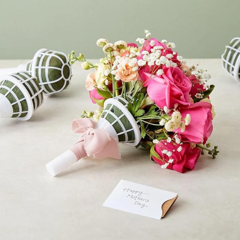 4шт свадебный держатель для букета своими руками цветочный оазис держатель для букета для свадебного цветочного украшения своими руками