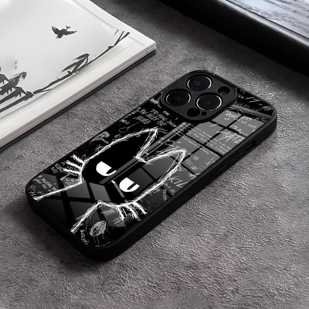 Чехол для телефона O-Omori Game для IPhone 17 15 Pro Max 12 16 14 Plus 11 13 Pro X XR XS 7 8 Plus SE Стеклянная крышка